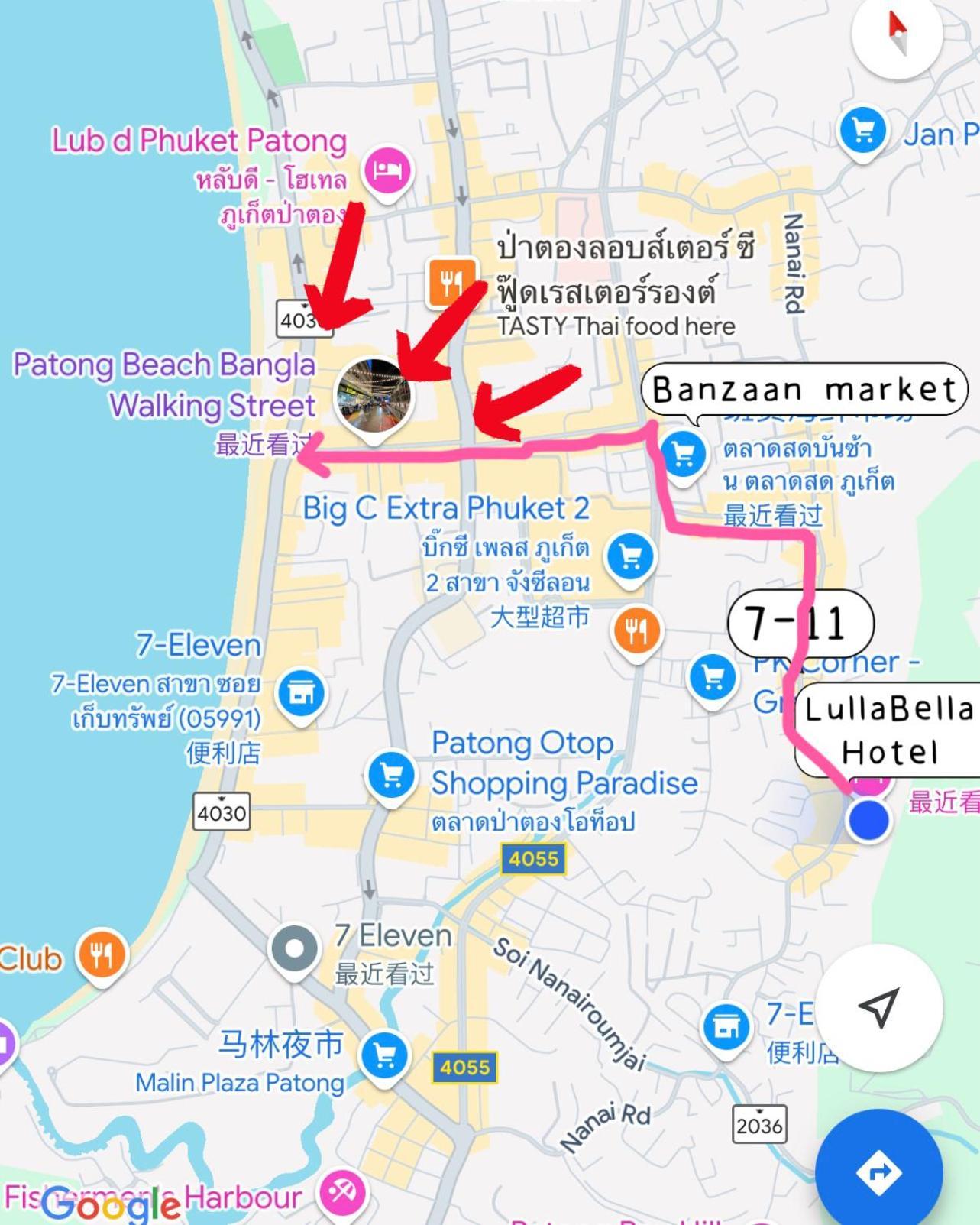 Lullabella Hotel Patong Exteriör bild